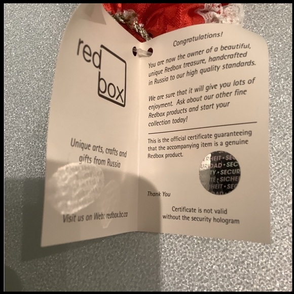 New Vintage Russian Tsaritsyn summer Christmas ornament doll (blond) - Picture 13 of 13